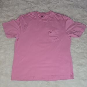 Izod Men's Short Sleeve Pink Tee